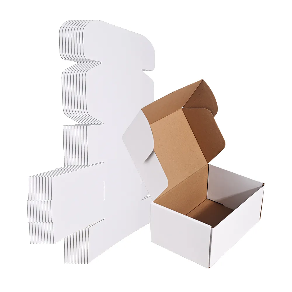 Гофрированная Коробка Премиум среднего размера, коробка для доставки, 22,86*15,24*10,16 см