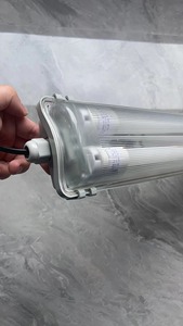 Ip65 Led Light T8 <strong>Tube</strong> 2FT 4FT <strong>0.6m</strong> 1.2m Waterproof Lamp Batten Light LED Linear Tri-proof Fixture with Led <strong>Tube</strong> - Product Image 4
