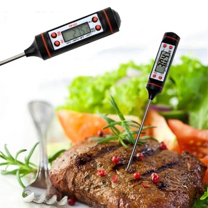 Günstige kostenlose Probe Temperatur fühler BBQ Grill Braten Sie sofort ablesbare Cookin Timer Digitales Fleisch thermometer zum Grillen und Kochen - Product Image 2