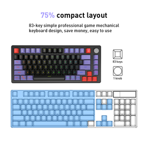 New Hot <strong>Computer</strong> <strong>Keyboard</strong> Wired with Play Button Entertainment Multi Color Selection Bluetooth Wireless Mini Mechanical <strong>Keyboard</strong> - Product Image 2