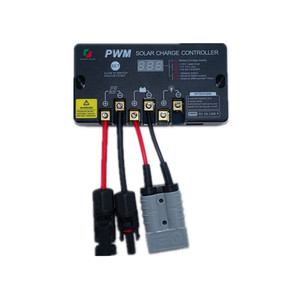 Дропшиппинг 3 режим работы от батареи, Макс 4AWG провода, с выходом 5V/2A напряжение на выходе USB 12/24V 20A PWM регулятором солнечного заряда контроллер - Product Image 3