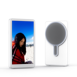 <span class=keywords><strong>Wireless</strong></span> Vlog Selfie Monitor vlog Tela HD <span class=keywords><strong>display</strong></span> Kingma Real-time Espelhamento com ímã Clamp Mount Kit para Smartphone volta