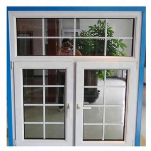 Pvc Casement <strong>Window</strong> <strong>with</strong> <strong>Built</strong>-in Reinforced Steel Lining <strong>windows</strong> <strong>with</strong> Grills for Sale - Product Image 5