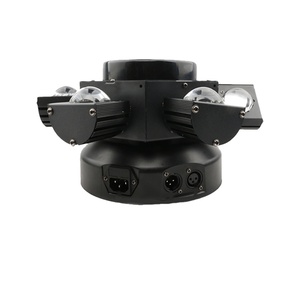 2025 New Xinyang 6-Arm Bee Eyes <strong>LED</strong> Laser <strong>Light</strong> <strong>Source</strong> Red Green Strobe Beam Effect Unlimited Rotate Remote for DJ Parties <strong>Light</strong> - Product Image 3