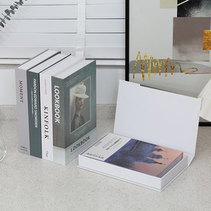 Manufacturer Openable Simulation Ornament <strong>Book</strong> Home <strong>Living</strong> Room Decoration Empty <strong>Book</strong> Hardcover Board Fake <strong>Book</strong> Printing - Product Image 2