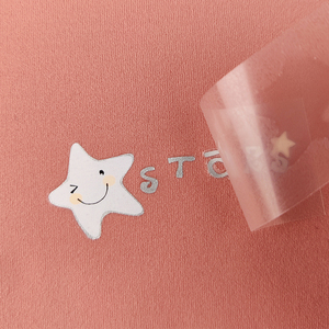 Etichette personalizzate per stampa a caldo etichette per trasferimento di calore 3D, etichetta in Silicone a trasferimento termico a buccia fredda con Logo privato Moq basso - Product Image 4