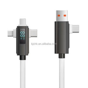 5合1 60w发光二极管显示器柔软亲肤液态硅金属快速充电适用于Iphone 14 15 16手机 - Product Image 1
