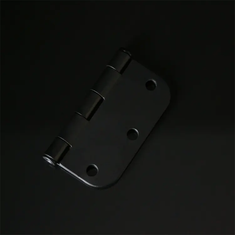 3.5*3.5 finitura cerniere per porte in acciaio nero cerniera per porta doccia a bilico per porte in Pvc