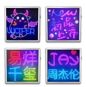 Iledshow Fashional RGB Scrolling Nachricht Hand LED-Anzeige LED-Plakat LED-Namensschild für Party Konzert Flughafen Stars