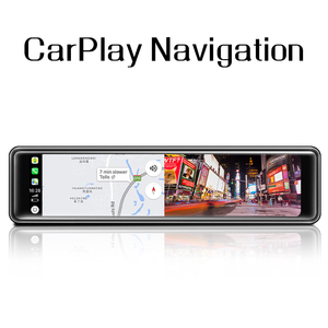 New 11.26&quot; 4g <strong>Android</strong> 8.1 Dash Cam Gps Navigation Car Rearview Mirror with CarPlay AndroidAuto - Product Image 3