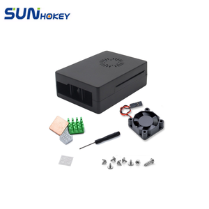 Raspberry PI 3 B + 3B Placa DE DESARROLLO carcasa con ventilador disipador de calor ABS inyección plástico conjunto funda protectora - Product Image 2