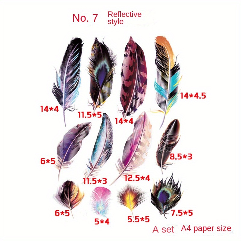 Plume de couleur numéro 7