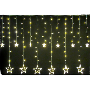 Factory <strong>Custom</strong> LED Curtain <strong>Light</strong> <strong>String</strong> <strong>Remote</strong> Control Christmas <strong>Lights</strong> Star Love Snowflake 220V Battery Powered for Outdoor Use - Product Image 3