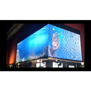 จอแสดงผล LED P5mm คุณภาพสูงกันน้ำดิจิตอลสีเต็มรูปแบบสำหรับใช้กลางแจ้งในศูนย์การค้าและการค้นหาถนน