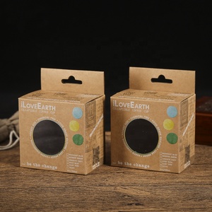 <strong>Custom</strong> Printed Kraft Paper Hanger Tab Tuck End Product <strong>Box</strong> <strong>with</strong> Die Cut <strong>Window</strong> <strong>Display</strong> Usage - Product Image 6