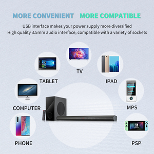 Sistema de altavoces Multimedia avanzado 2,1 Con Subwoofer conectividad inalámbrica Blue Tooth para el hogar y la PC Calidad de sonido superior - Product Image 5
