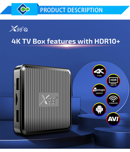 Yeni X98Q Amlogic S905W2 4K TV kutusu dört çekirdekli çift Wifi Set Top Box medya oynatıcı akıllı TV kutusu Android 11 x98Q - Product Image 2