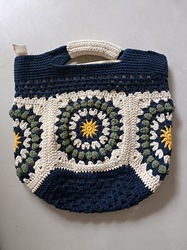 Bleu foncé-20x15x24cm-doublure zippée