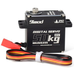 9imod 50KG Brushless <strong>Servo</strong> 180/270/<strong>360</strong> Aluminum Digital 14V HV Waterproof <strong>Servo</strong> for1/8 1/10 1/12 RC Crawler Car Boat Robot - Product Image 4
