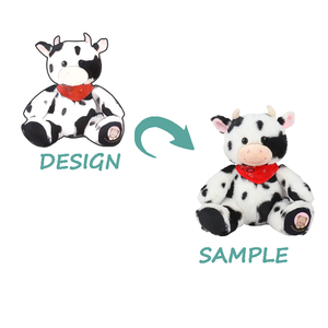 Adorable juguete de peluche de Panda suave de alta calidad con bufanda verde Diseño personalizado para niños y adultos Forro de malla - Product Image 2