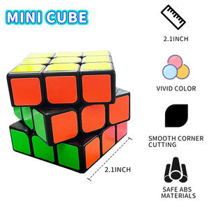 Di alta qualità Custom3x3x3 cubo magico vendita colorato in plastica ABS decompressione Puzzle Fidget cubi magici giocattolo per bambini - Product Image 4