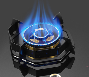 Portable Single Burner <strong>Gas</strong> Stove with Sabaf Ignition Built From Tempered Glass Aluminum Enamel Burner <strong>Cap</strong> for Cars Garages - Product Image 5