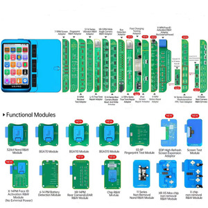 JCID JC V1S Pro Multifunktion programmierer Android-Reparatur werkzeuge für Mobiltelefone Kompatibel mit V1SE & Modulen Kopfhörer anwendung
