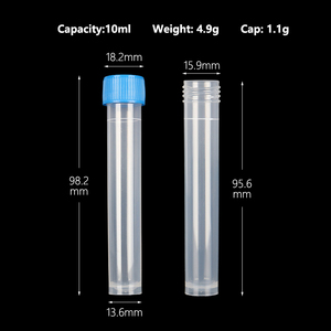2ml 5ml 10ml 20ml 30ml 50mlコニカルVボトムラウンド液体医療検査核酸抽出チューブプラスチックPP遠心チューブ - Product Image 4