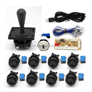 Original American Style DIY <strong>Arcade</strong> Game Kit Set Joystick USB Zero Delay Board Happ Buttons for PC <strong>Raspberry</strong> <strong>Pi</strong> Coin Pusher - Product Image 3