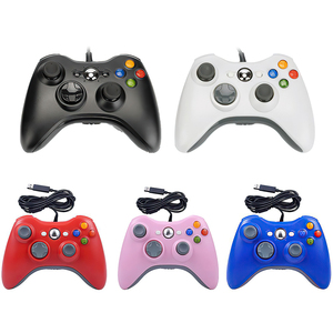 PCUSBコントローラーXbox360コントローラー用有線ゲームパッド有線ジョイスティックジョイパッドUSBゲームパッドコントロールUSBpc - Product Image 1