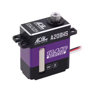 AGFRC A20BHS 8.4V HV 10.4KG Torque 0.055Sec Hi Speed BLS Motor Programmable Mini Servo for 1/24 <strong>RC</strong> SCX24 Car - Product Image 2