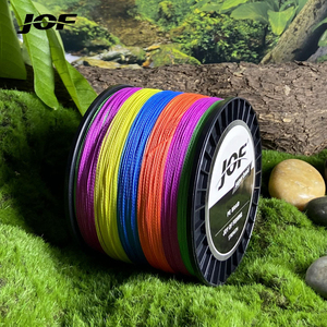JOF X8編組フィッシングライン8本のストランド1000M 500M 300Mマルチフィラメント<span class=keywords><strong>PE</strong></span>ライン超強力20-100LBカープラインジャパンワイヤー