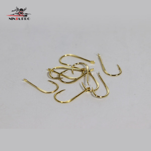 NINJA פרו CHINUGold פיתיון מחזיק קרפיון ים בתפזורת פחמן פלדה דגי וו