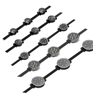 XQD RGB светодиодный пиксельный сетчатый экран IP68 Водонепроницаемый DMX модуль для наружной рекламы для S20 S30 S40 S50 крупномасштабные дисплеи - Product Image 1