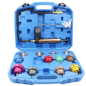 Set di strumenti universale 37 pezzi per rilevatore di perdite del serbatoio dell'acqua per Auto 34 pezzi per sistema di raffreddamento automatico Kit per Tester di pressione del radiatore - Product Image 4