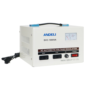 ANDELI SVC-1000VA tam otomatik 1KW tek fazlı AC gerilim sabitleyici 1KW tam otomatik voltaj regülatörü - Product Image 1