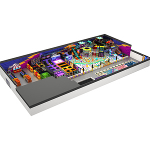 สนามเด็กเล่นในร่มขนาดใหญ่ 1,500 ตร.ม. พร้อมสวนแทรมโพลีนธีมต่างๆ และสไลเดอร์สำหรับเด็กที่น่าตื่นเต้น - Product Image 3