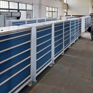 Rockben Công Cụ Chuyên Nghiệp Quản Lý An Toàn Hệ Thống Khóa 10 Ngăn Kéo Phổ Tự Động Sửa Chữa Công Cụ Tủ Cho Cửa Hàng - Product Image 3