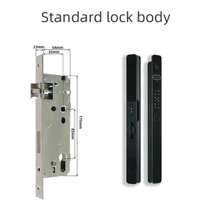 Volibel รหัสผ่านดิจิตอลลายนิ้วมือการจดจําใบหน้า 3D Peep Hole Wifi Tuya ล็อคประตูอัจฉริยะพร้อมกล้องสําหรับประตูบานเลื่อน - Product Image 6