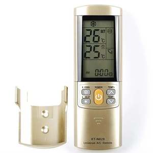 Colore oro universale AC telecomando aria condizionata telecomando telecomando schermo grande cifra KT-N828 LCD - Product Image 4