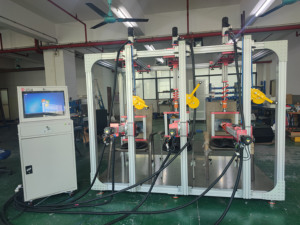 Máquina de prueba de durabilidad de apoyabrazos de silla de oficina de control PLC - Product Image 4