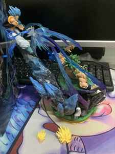 2024 yeni fabrika toptan 20cm Gogeta ejderha Goku <span class=keywords><strong>VS</strong></span> Broly Action Figure PVC toplama odası dekorasyon