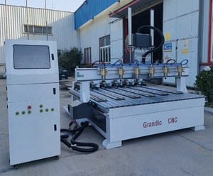China Price <strong>Multi</strong> Head 4 6 8 10 12 Rotary <strong>Atc</strong> 5 Axis 3d Wood Korea <strong>Cnc</strong> <strong>Router</strong> Machine - Product Image 4