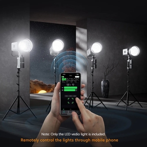 YONGNUO YNLUX200 Luz de vídeo LED 200W Luz de fotografía 2700K-6500K COB Bead con sistema inalámbrico 2,4G para transmisión en vivo en casa - Product Image 4