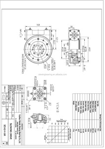 SE5单蜗杆带液压马达24v直流马达回转驱动，用于Seguidor太阳能挖掘机旋转铲斗旋转平台