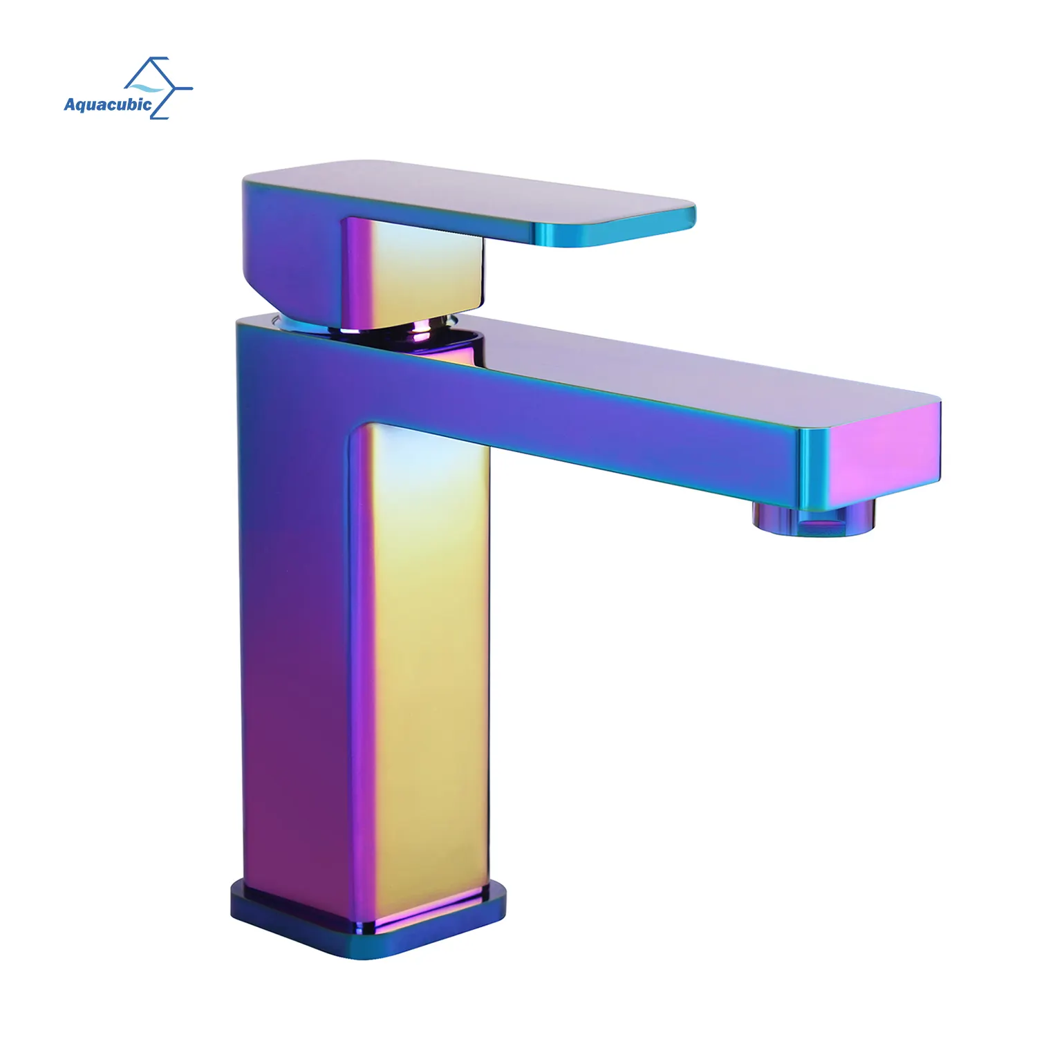 Torneira de banheiro luxuosa Aurora Brilliance com design de utensílios sanitários de fábrica Upc torneira para lavatório quente e frio