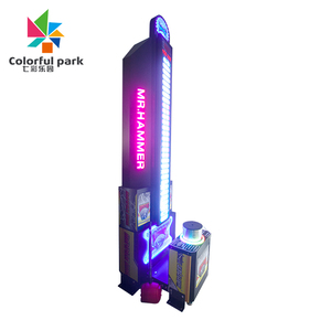 Renkli park jetonlu arcade oyun kralı çekiç boks oyunu için oyun odası veya alışveriş merkezi için - Product Image 3
