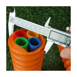 PE 14/10mm DB doğrudan Bury serisi HDPE mikro kanal tüp paketi ile 7 yollu 1.2mm açık doğrudan gömülü için uygun - Product Image 5
