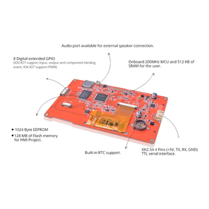 Nextion 5 "LCD-Display 800*480 Nextion HMI Resistive Touchscreen NX8048P050-011R Modul-Nextion-Display