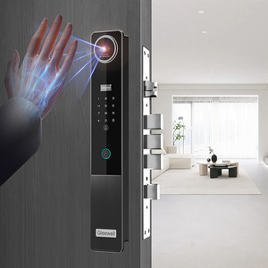 Alexa ระบบ3D อัจฉริยะระบบจดจำใบหน้าระบบล็อคด้วยลายนิ้วมือระบบวิดีโออินเตอร์คอมพร้อมกล้องล็อคอัจฉริยะจากผู้จำหน่ายระดับโกลด์ - Product Image 5